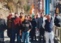 शिमला युवा कांग्रेस ने केंद्र की मोदी सरकार के द्वारा पेश किए गए युवा और किसान विरोधी बजट के खिलाफ किया धरना प्रदर्शन