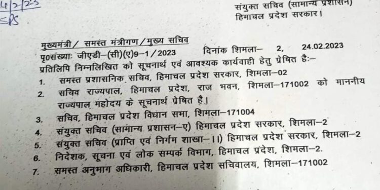 प्रदेश मंत्रिमंडल की बैठक तय, जानिए कब होगी बैठक….