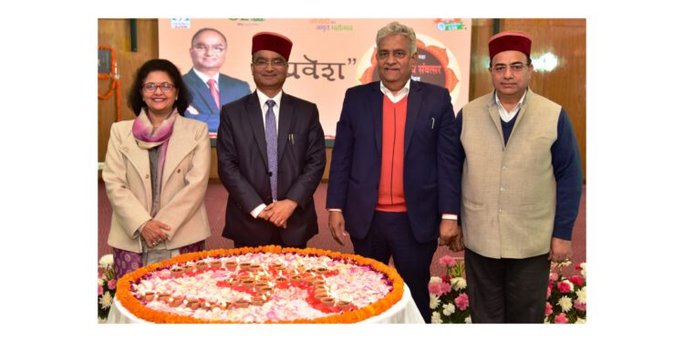 नन्द लाल शर्मा ने किया भारतीय नववर्ष समारोह ‘’प्रवेश’’ का उद्घाटन