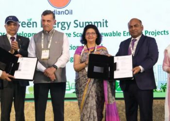 अक्षय ऊर्जा परियोजनाओं के विकास के लिए एसजेवीएन और आईओसीएल संयुक्त उद्यम बनाएंगे: नन्द लाल शर्मा