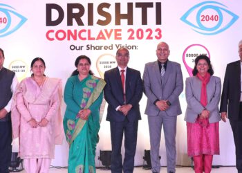 नन्द लाल शर्मा, अध्यक्ष एवं प्रबंध निदेशक, एसजेवीएन ने दृष्टि कॉन्क्लेव-III का उद्घाटन किया