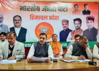 भाजपा ने सभी नागर निगम शिमला के प्रत्याशियों की बैठक ली, भरा जोश