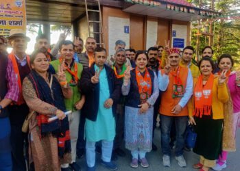 भाजपा नगर निगम शिमला का कायाकल्प करेगी:गर्ग   कहा, दृष्टिपत्र स्मार्ट शिमला को देगा राहत