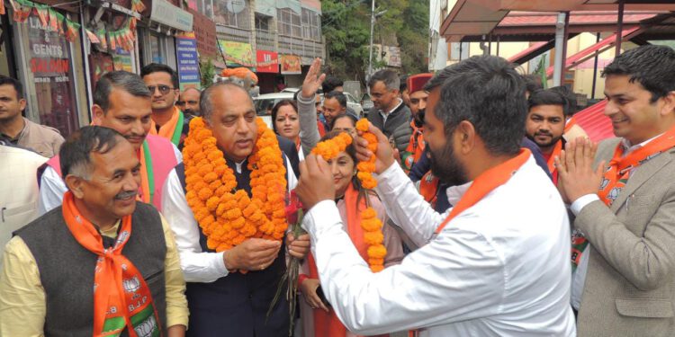 कांग्रेस पार्टी ने शिमला शहर के लिए कुछ किया है तो उसका ब्यौरा जनता के सामने रखें : जयराम