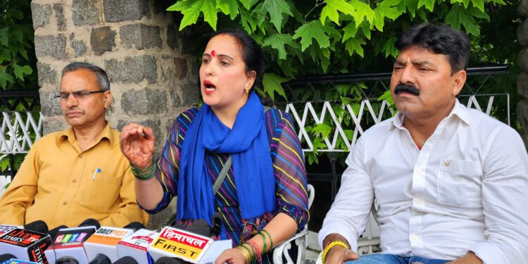 शिमला में पानी की किल्लत, मुख्यमंत्री मंत्री और विधायक गायब : भाजपा