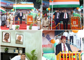 On the occasion of the 77th Independence Day  Chairman and Managing Director    THDC India Limited R. K. Vishnoi extended greetings