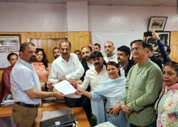 कृष्ण नगर वार्ड हो सैनाटाइज, क़साईख़ाना के काम कर रहे लोगों को मिले रोजगार : भाजपा