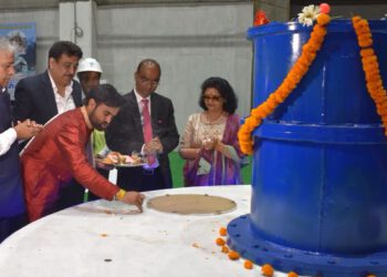 60 मेगावाट एनएमएचईपी की मैकेनिकल स्पिनिंग सफलतापूर्वक संचालित की गई