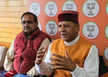 कांग्रेस पार्टी में मानसिक दिवालियापन: बिंदल