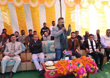 22 करोड़ से पूरा होगा सरस्वती नगर-शराचली सड़क का स्तरोन्नत कार्य – शिक्षा मंत्री