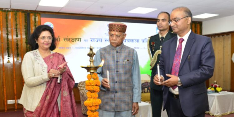 हिमाचल प्रदेश के राज्यपाल ने एसजेवीएन द्वारा आयोजित राज्य स्तरीय चित्रकला प्रतियोगिता के विजेताओं को पुरस्कृत किया