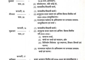 प्रदेश विधानसभा का बजट सत्र 14 फरवरी से, 17 फरवरी को सीएम सुक्खू पेश करेंगे अपना दूसरा बजट, देखें कब क्या होगा