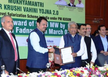 एसजेवीएन ने महाराष्ट्र में मुख्यमंत्री सौर कृषि वाहिनी योजना 2.0 के तहत 1352 मेगावाट सौर ऊर्जा परियोजनाओं के लिए लेटर ऑफ अवार्ड्स प्राप्त किए