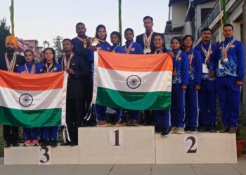 एशियन रिवर राफ्टिंग चैंपियनशिप में मिश्रित वर्ग में भारत की टीम ने जीत पहला स्थान