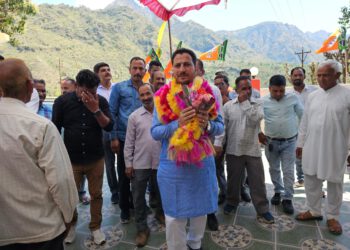 सुखु सरकार की मात्र एक गारंटी “लूट की गारंटी “: राकेश जमवाल