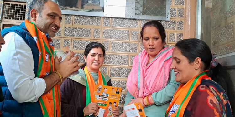 भाजपा 2024 की लोकसभा चुनाव में प्रधानमंत्री नरेंद्र मोदी की 10 साल की उपलब्धियां को लेकर जनता के बीच जा रही है : नंदा