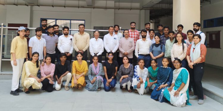 पंजाब केन्द्रीय विश्वविद्यालय में हिंदी लेखक एस.आर. हरनोट से संवाद का विशेष कार्यक्रम