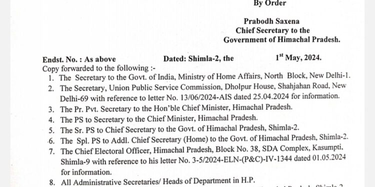 आईपीएस अतुल वर्मा हिमाचल के नए DGP, अधिसूचना जारी….