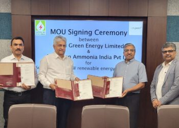 एसजेवीएन ने एएम अमोनिया (इंडिया) प्राइवेट लिमिटेड के साथ एमओयू हस्ताक्षरित किया