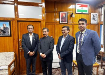 आर.बी.आई. के क्षेत्रीय निदेशक ने मुख्यमंत्री से भेंट की राज्य में बैंकिंग विकास पर की चर्चा