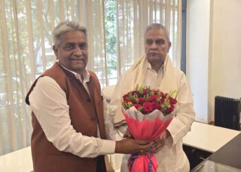 ए.के. सिंह, निदेशक (वित्त एवं कार्मिक), एसजेवीएन ने बिहार सरकार के ऊर्जा मंत्री से भेंट की