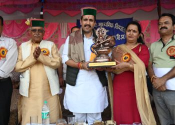 लोक निर्माण ने किया मशोबरा एवं सुन्नी की खंड स्तरीय अंडर 19 गर्ल्स टूर्नामेंट का शुभारंभ