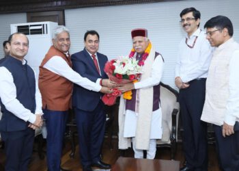 एसजेवीएन ने नवरत्न दर्जा हासिल करने पर केंद्रीय विद्युत मंत्री का आभार व्यक्त किया