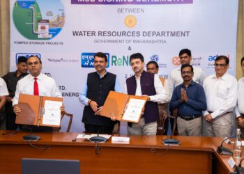 टीएचडीसी और महाराष्ट्र सरकार के बीच 6,790 मेगावाट पंप स्टोरेज परियोजनाओं के विकास के लिए ₹33,600 करोड़ के समझौता ज्ञापन हस्ताक्षरित