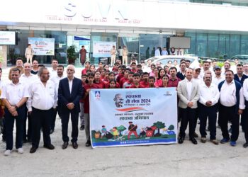 एसजेवीएन ने शिमला में वॉकथॉन और स्वच्छता अभियान का आयोजन किया