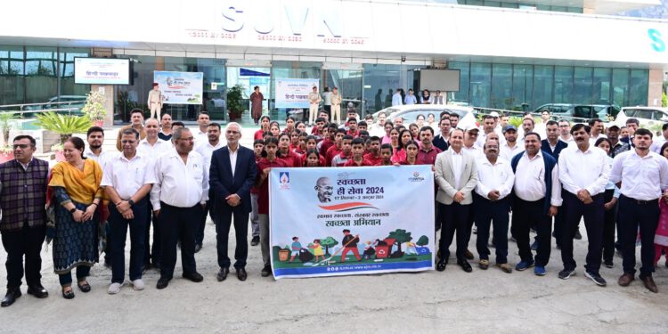 एसजेवीएन ने शिमला में वॉकथॉन और स्वच्छता अभियान का आयोजन किया