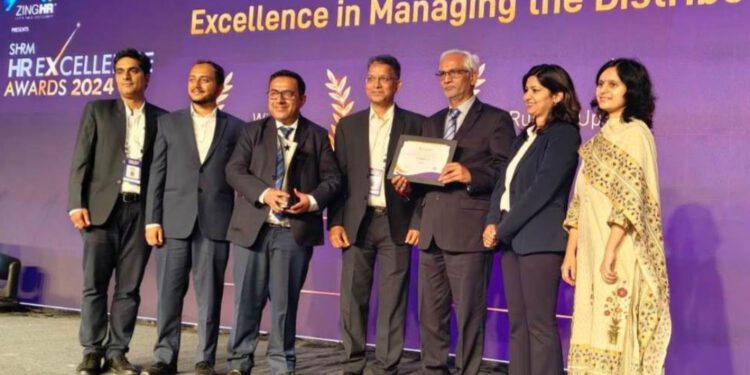 एचआर उत्कृष्टता के लिए एसजेवीएन  दो पुरस्कार से सम्मानित