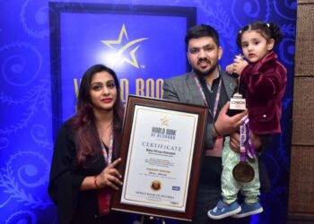 शिमला रोहड़ू के अन्द्रेव्ठी गांव की रहने वाली प्रतिभाशाली शिव्या बालनाटाह ने बनाया विश्व रिकॉर्ड