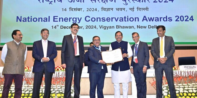 एसजेवीएन को मिला राज्यवार नोडल अधिकारी प्रशंसा प्रमाण पत्र