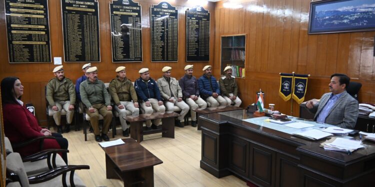 शिमला शहर में बर्फ़बारी से निपटने के लिए क्यूआरटी का गठन