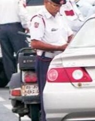 हिमाचल में 10 माह  में 10.45 लाख वाहनों के चालान