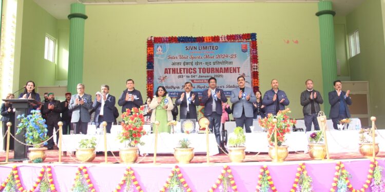 नाथपा झाकड़ी हाइड्रो पॉवर स्टेशन में आंतर-इकाई एथलेटिक्स प्रतियोगिता का सफ़ल समापन