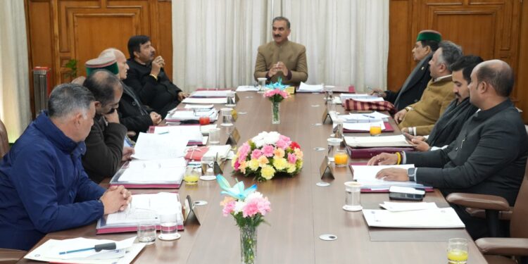 हिमाचल प्रदेश मंत्रिमंडल के निर्णय