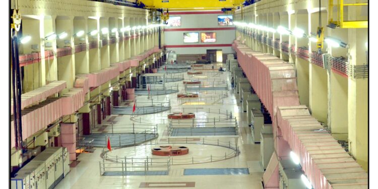 नाथपा झाकड़ी हाइड्रो पावर स्टेशन ने एमओयू लक्ष्य 7000 मिलियन यूनिट्स दूसरी सबसे तीव्रता से उत्पादन कर कीर्तिमान स्थापित किया