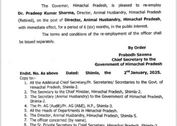 कर्मचारियों के विरोध के बीच इस निदेशक को मिला 6 माह की रिम्पलॉयमेंट