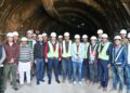 लोक निर्माण मंत्री ने फोरलेन पर निर्मित भाड-रंघाव टनल का किया निरीक्षण