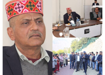 आशुतोष बहुगुणा ने नाथपा झाकड़ी हाइड्रो पावर स्टेशन में परियोजना प्रमुख का पदभार संभाला