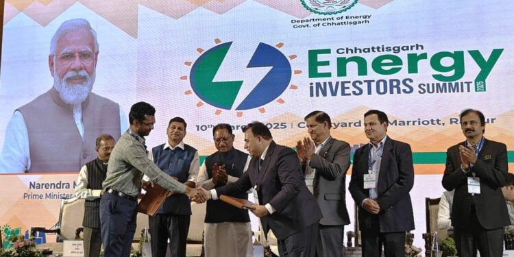 एसजेवीएन ने छत्तीसगढ़ सरकार तथा सीएसपीजीसीएल के साथ 1800 मेगावाट कोटपाली पंप स्टोरेज परियोजना के लिए एमओयू हस्ताक्षरित किया