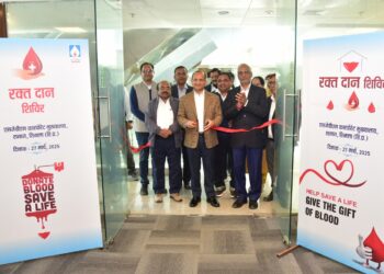 एसजेवीएन ने कारपोरेट मुख्यालय, शिमला में रक्तदान शिविर का आयोजन किया