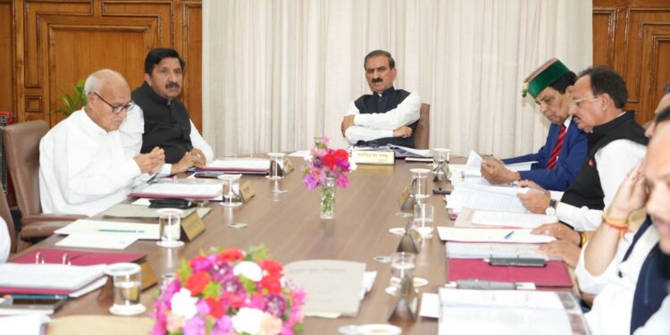 हिमाचल प्रदेश मंत्रिमंडल ने लिए कई अहम निर्णय, देखिए…..