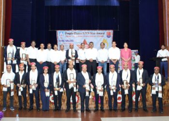 नाथपा झाकड़ी हाइड्रो पॉवर स्टेशन में हर्षोल्लास के साथ मनाया गया एसजेवीएन का 38वां स्थापना दिवस