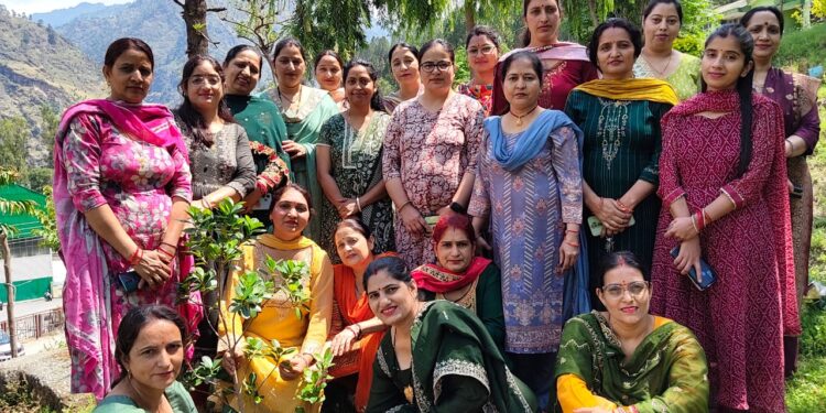 विश्व पर्यावरण दिवस पर लेडीज़ क्लब ने किया वृक्षारोपण, दिया हरित क्रांति का संदेश