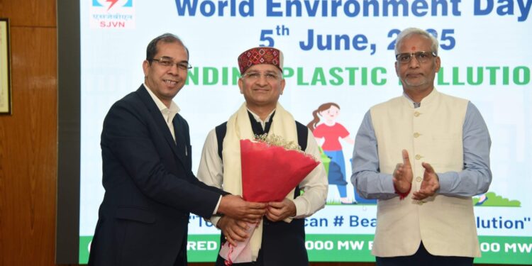 एसजेवीएन ने विश्व पर्यावरण दिवस 2025 मनाया