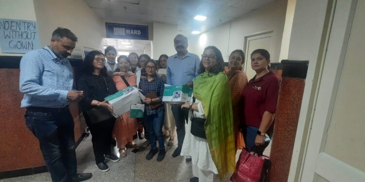 RCS Hill Queens Donates Two Infusion Machines to IGMC Shimla