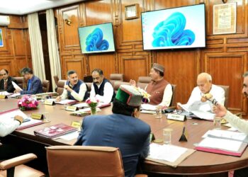हिमाचल प्रदेश मंत्रिमंडल ने लिए कई अहम निर्णय, देखिए…..