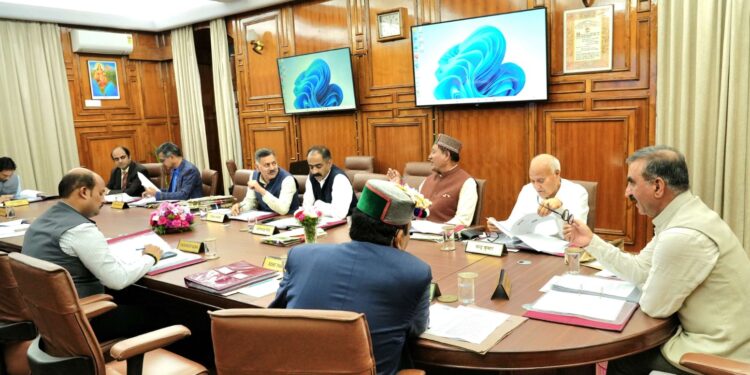 हिमाचल प्रदेश मंत्रिमंडल ने लिए कई अहम निर्णय, देखिए…..